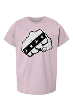 Load image into Gallery viewer, Kids Power Fist T-Shirt Pink