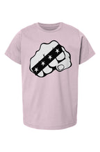 Load image into Gallery viewer, Kids Power Fist T-Shirt Pink
