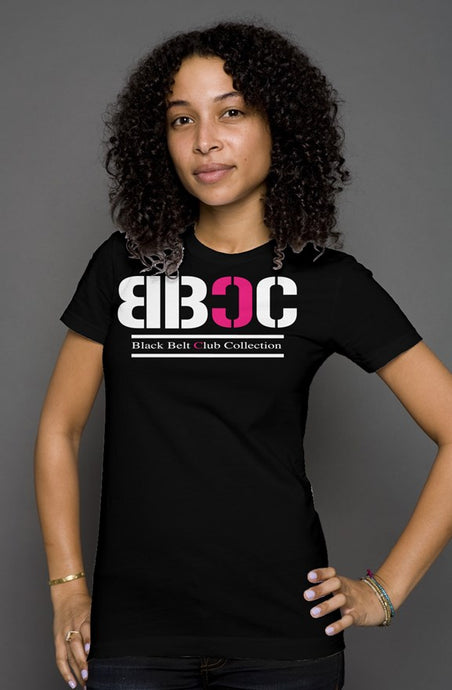 womens BBCC t shirt black